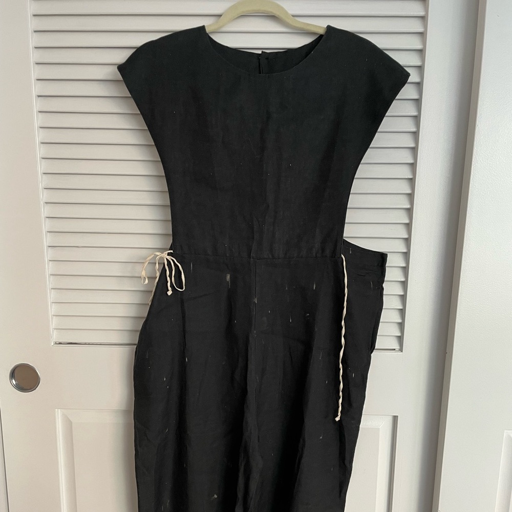 Black and White European Jump-suite